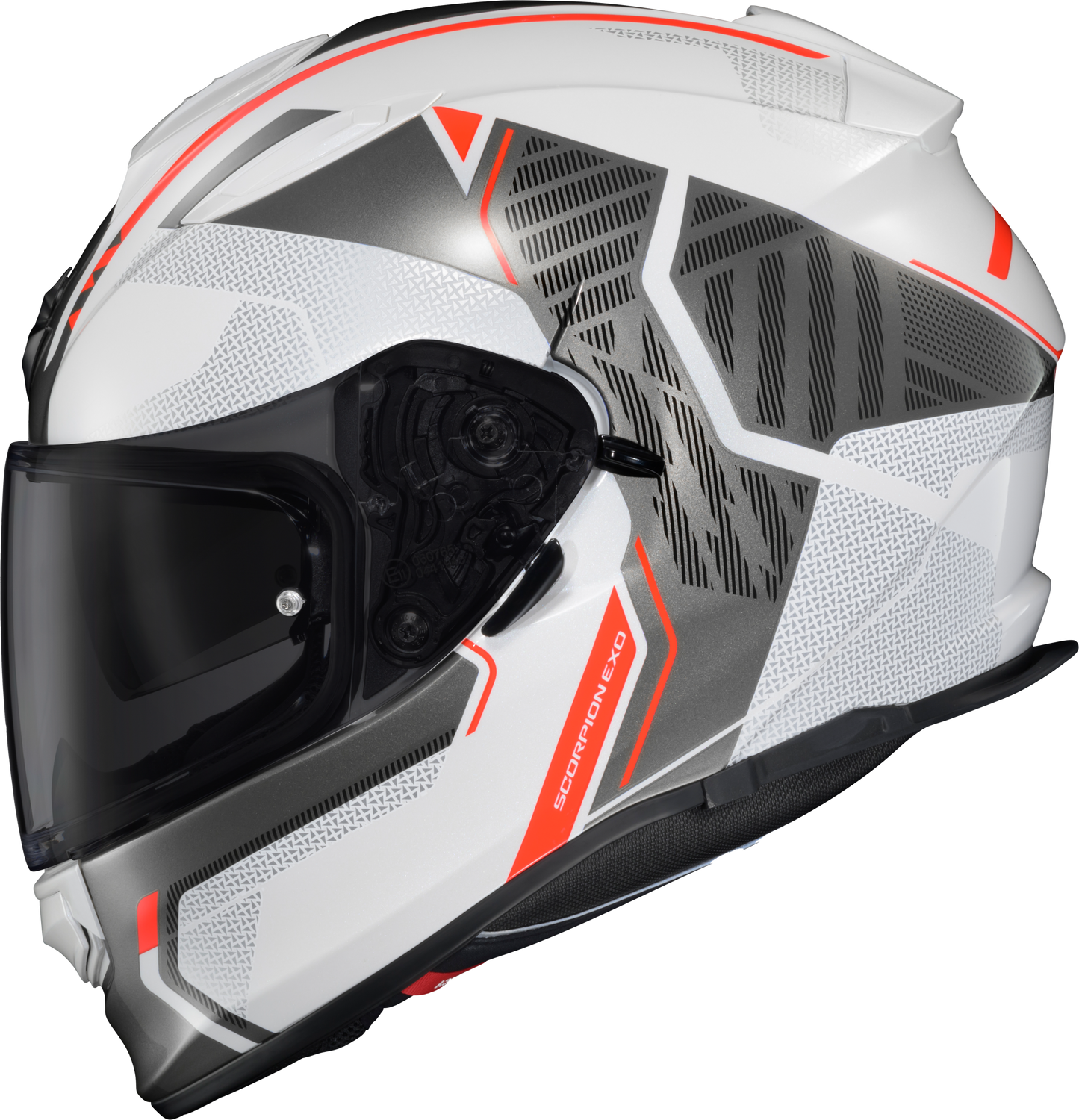 Ryzer Full Face Helmet Switch White/Grey Lg