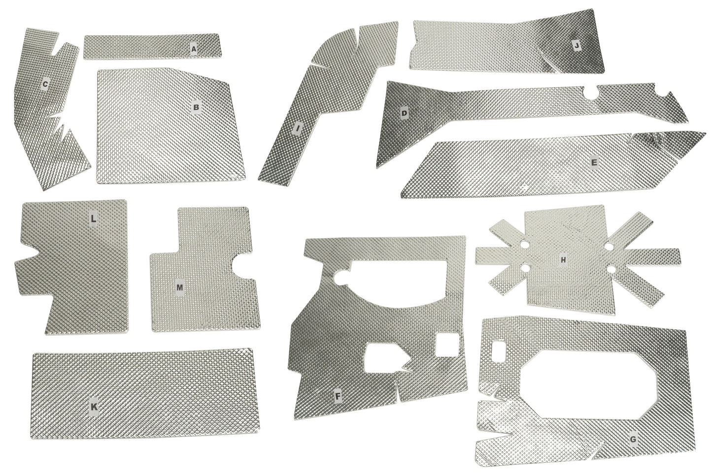 Utv Heat Shield Kit Can Am