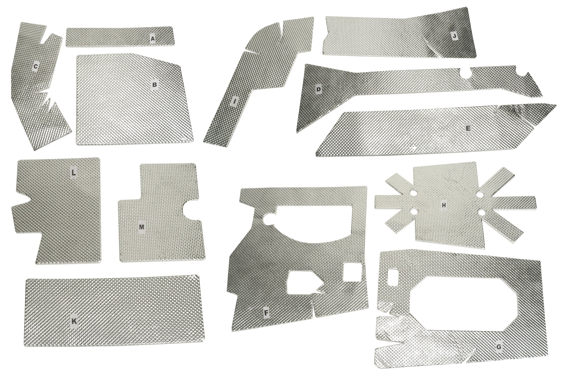 Utv Heat Shield Kit Can Am