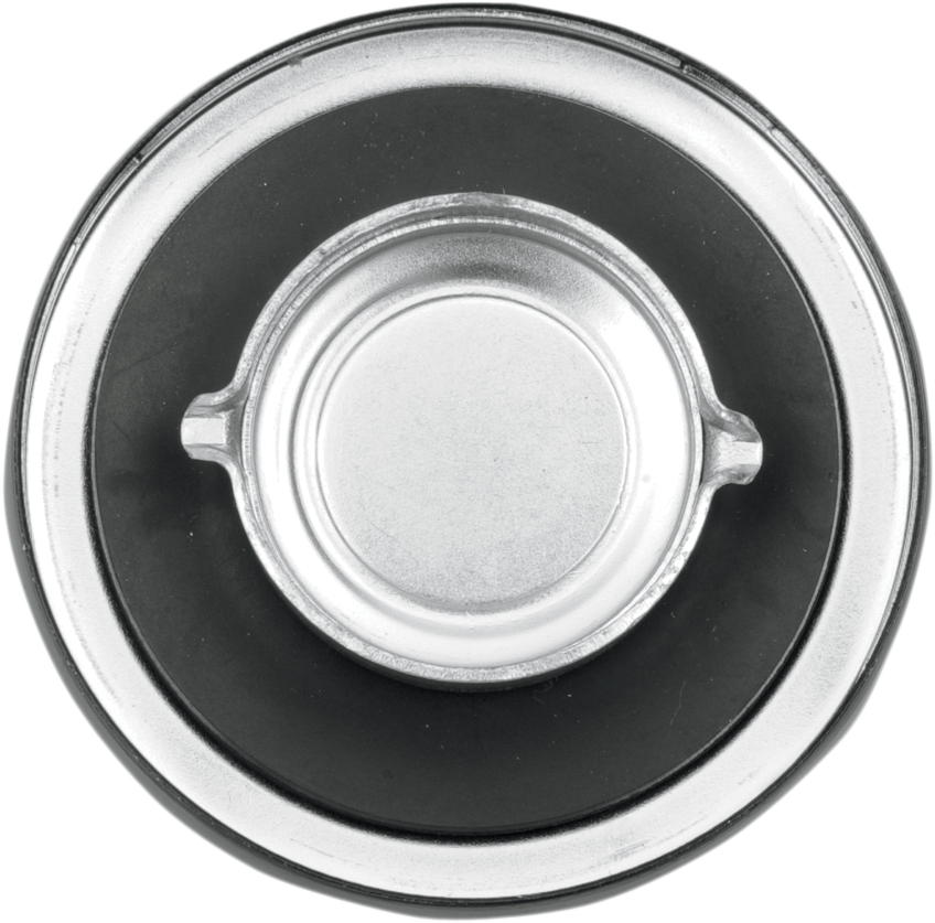 DRAG SPECIALTIES Gas Cap - Non-Vented - Black 03-0027B