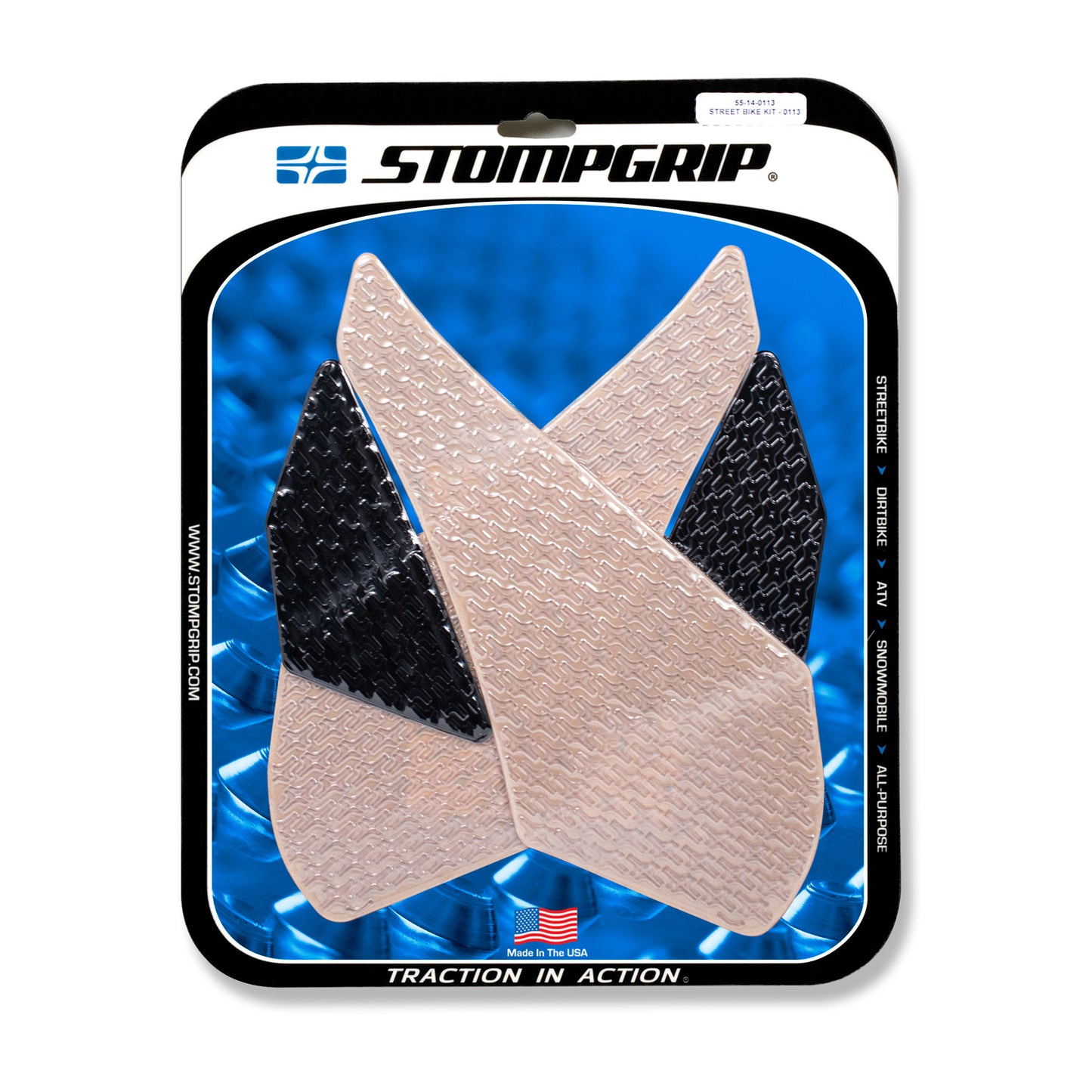Tank Pad Kit Icon Clear/Black