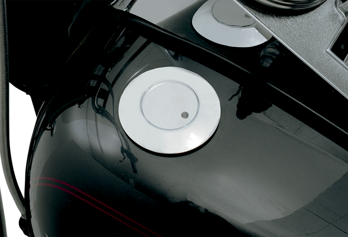 DRAG SPECIALTIES Fuel Level Gas Cap with LED Light - Chrome DRAG009