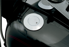 DRAG SPECIALTIES Fuel Level Gas Cap with LED Light - Chrome DRAG009