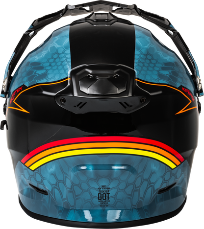 Trekker Cw Conceal Helmet Elec Shld Slate/Black/Red Xl