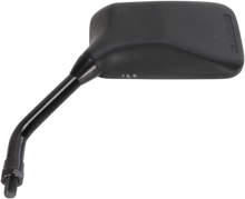 PARTS UNLIMITED Mirror - GX - Side View - Rectangle - Black - Left 17007