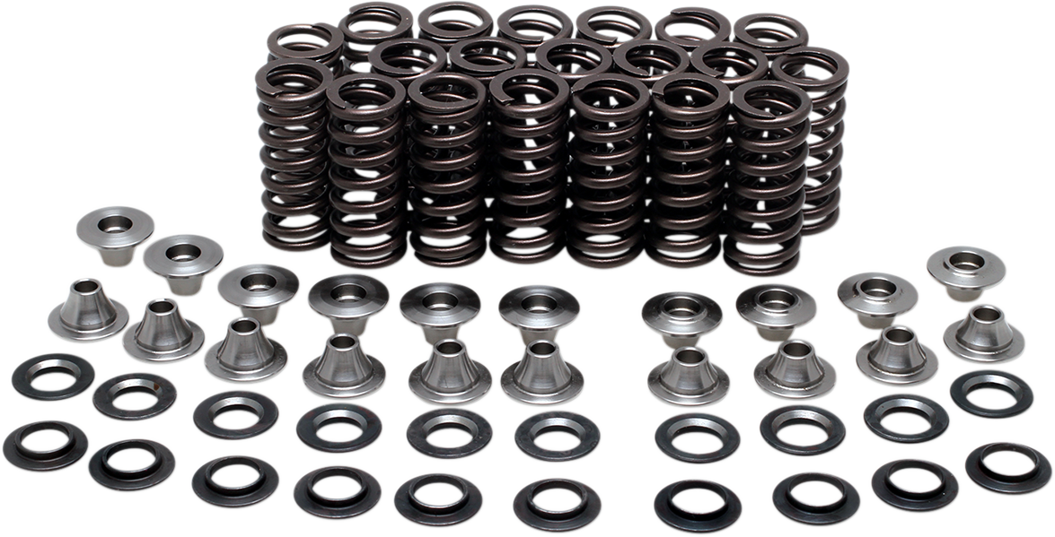 KIBBLEWHITE Valve Spring Kit - 0.340" Lift - Lightweight Racing - Yamaha 80-80500