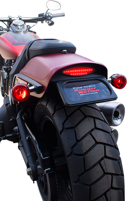 PAUL YAFFE BAGGER NATION License Plate Relocation Kit PYO:LPF-M8FB-SB