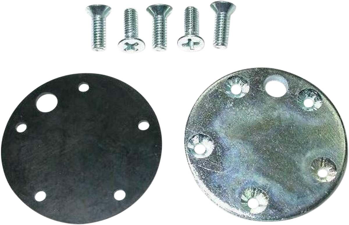 DRAG SPECIALTIES Replacement Blockoff Plate with Gasket 012912