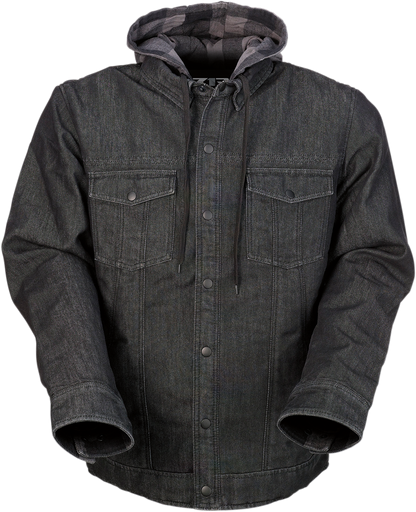 Z1R Timber Denim Shirt - Black/Gray - 2XL 2840-0078