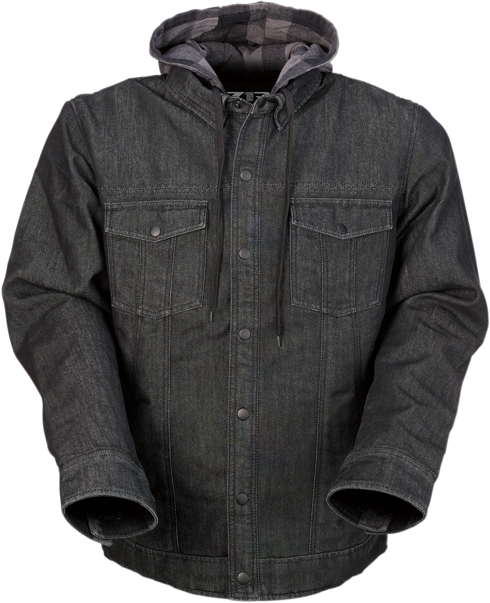Z1R Timber Denim Shirt - Black/Gray - 3XL 2840-0079
