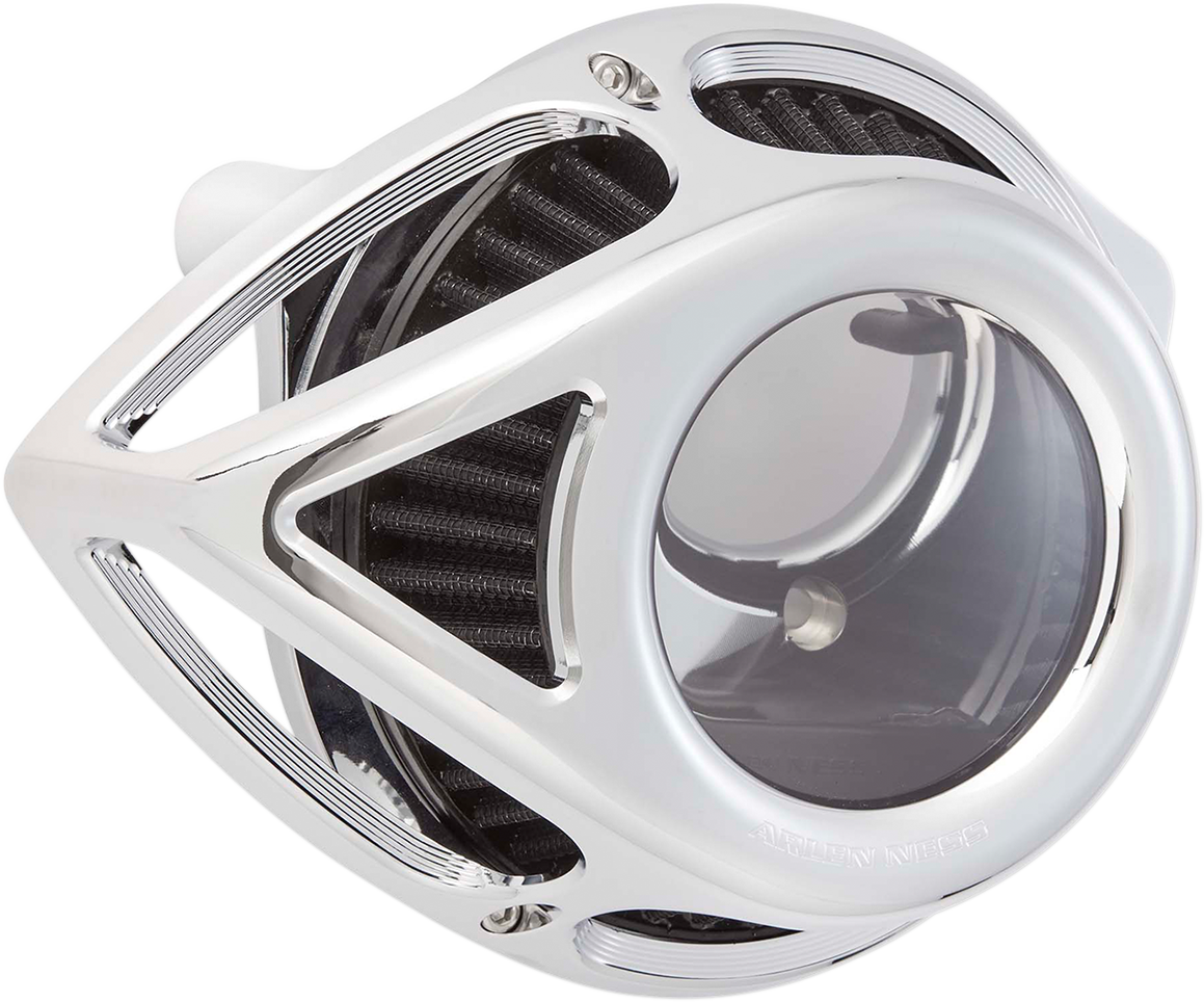 ARLEN NESS Clear Tear Air Cleaner Kit - Chrome 18-978