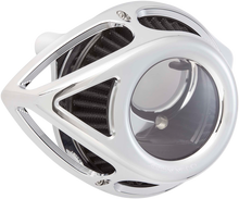ARLEN NESS Clear Tear Air Cleaner Kit - Chrome 18-989