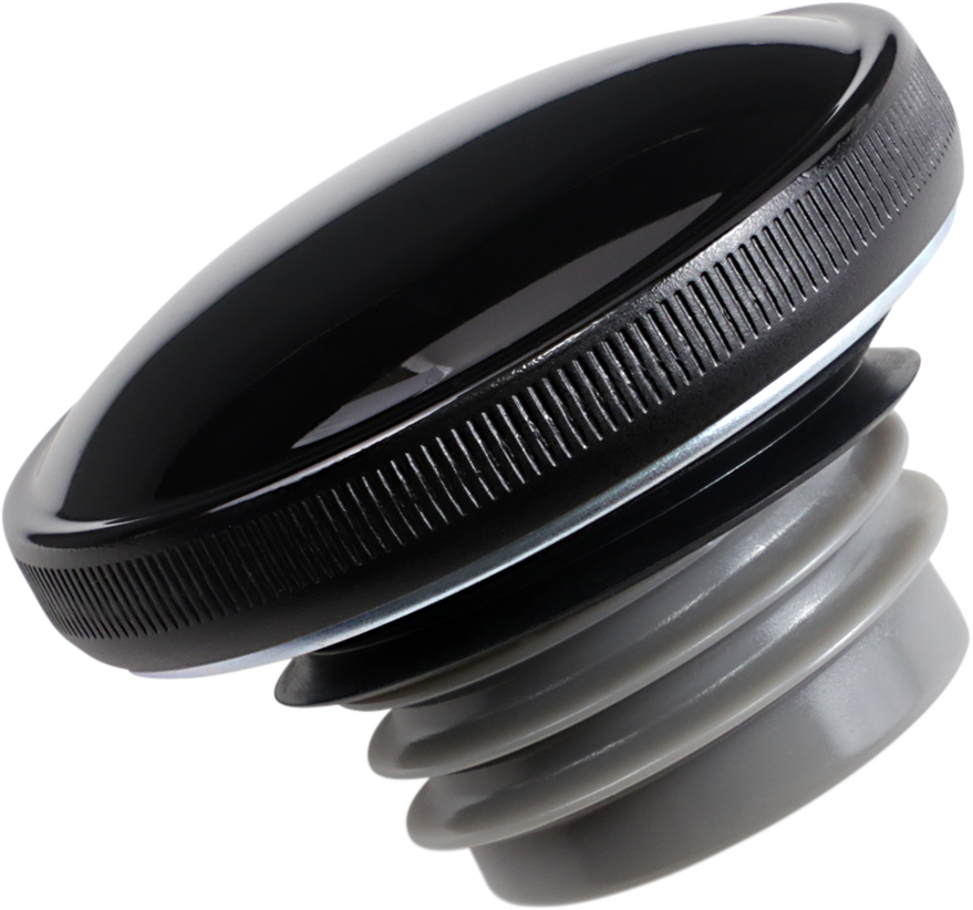 DRAG SPECIALTIES Screw-In Gas Cap - Vented - Right - Gloss Black 03-0305GB-A