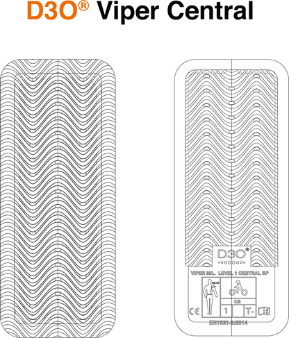 ICON D3O® Viper Guard - Central Back - XL 11027