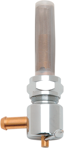 DRAG SPECIALTIES Fuel Petcock - Rear Facing - Chrome 03-0074R