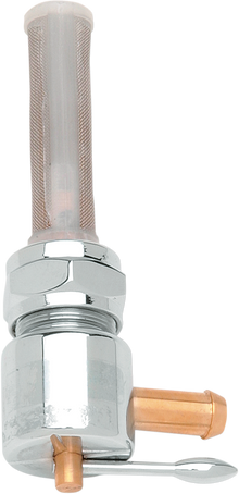DRAG SPECIALTIES Fuel Petcock - Forward Facing - Chrome 03-0074L