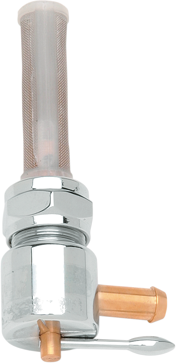 DRAG SPECIALTIES Fuel Petcock - Forward Facing - Chrome 03-0074L