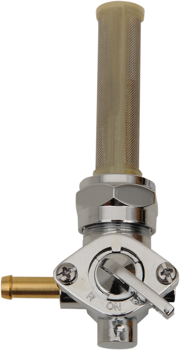 DRAG SPECIALTIES Fuel Petcock - Forward - Chrome - 22 mm 03-0040L