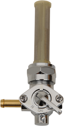 DRAG SPECIALTIES Fuel Petcock - Forward - Chrome - 22 mm 03-0040L