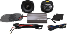 HOGTUNES XL Amplified Front Speakers Complete Kit - FLHT/FLHX 225 SG KIT-XL