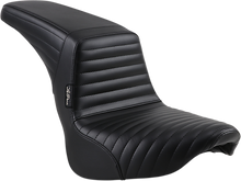 LE PERA Kickflip Seat - Pleated - Black - Softail '18-'23 LYF-590PT