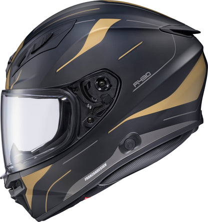 Exo R430 Full Face Helmet Cutlass Black/Gold Md