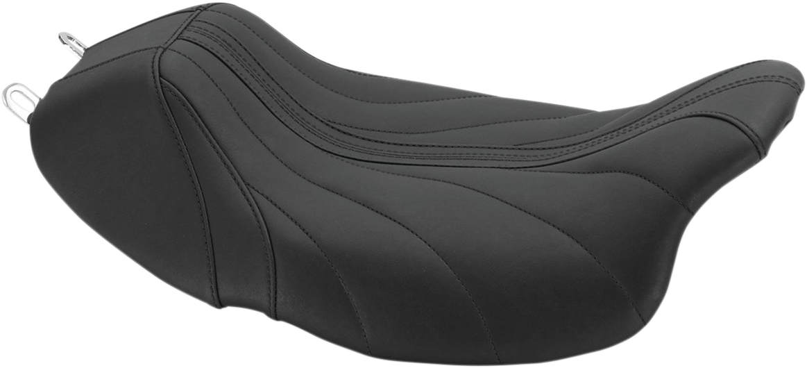 MUSTANG Revere Solo Seat - Gravity - Black - FL '08-'25 75059