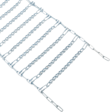 KIMPEX Tire Chains - V-Bar - 2 Space - 16" W x 56" L - Pair 233572