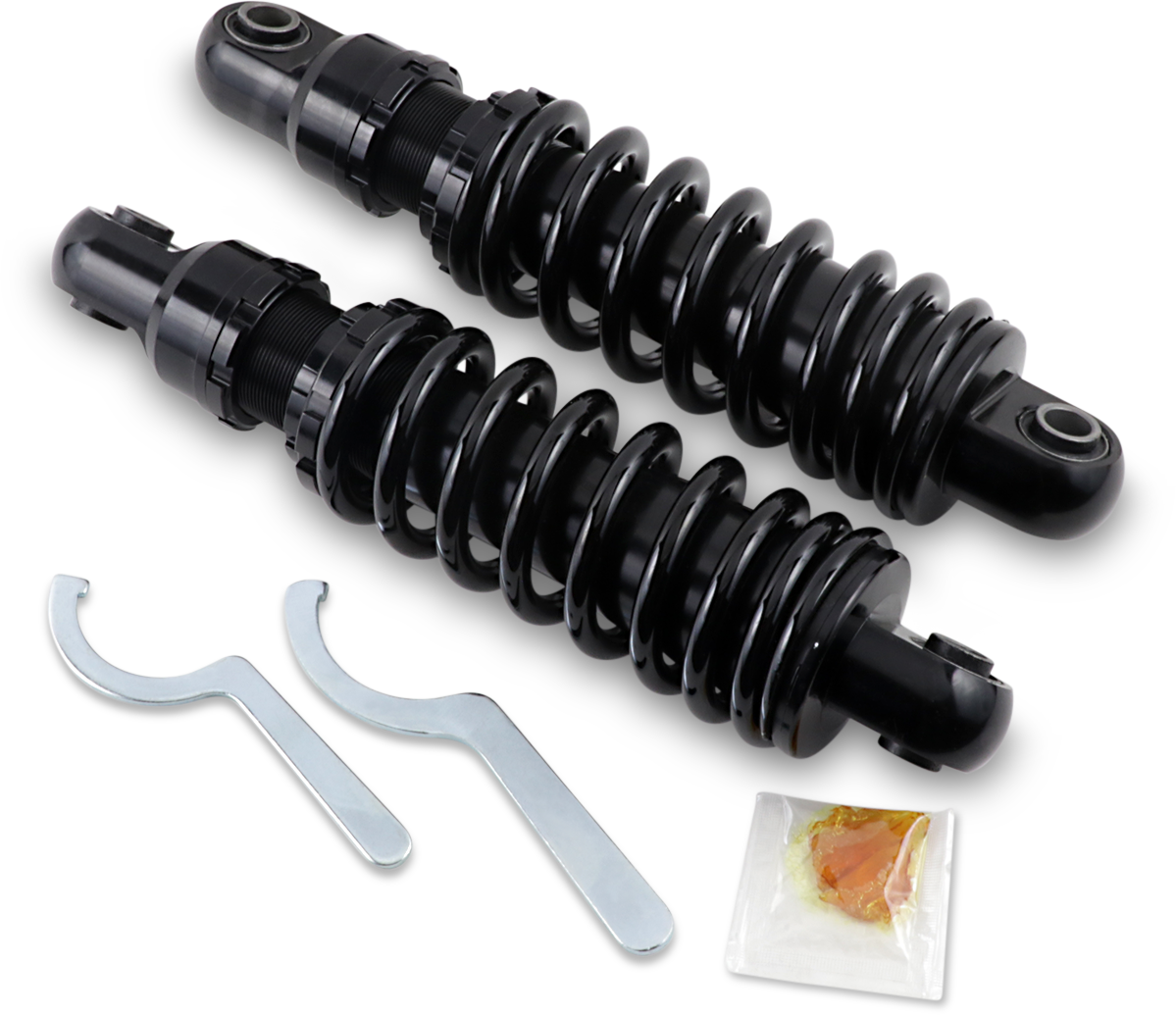 DRAG SPECIALTIES SHOCKS Premium Shock - 10.5" - Black - '91-'17 FXD C16-0148B