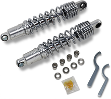 DRAG SPECIALTIES SHOCKS Premium Ride-Height Adjustable Shocks - 13.5" - Heavy Duty - Chrome C16-0168NUH