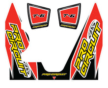 T 6 Wrap/End Cap Decal Yz450f Replacement Muffler Stickers
