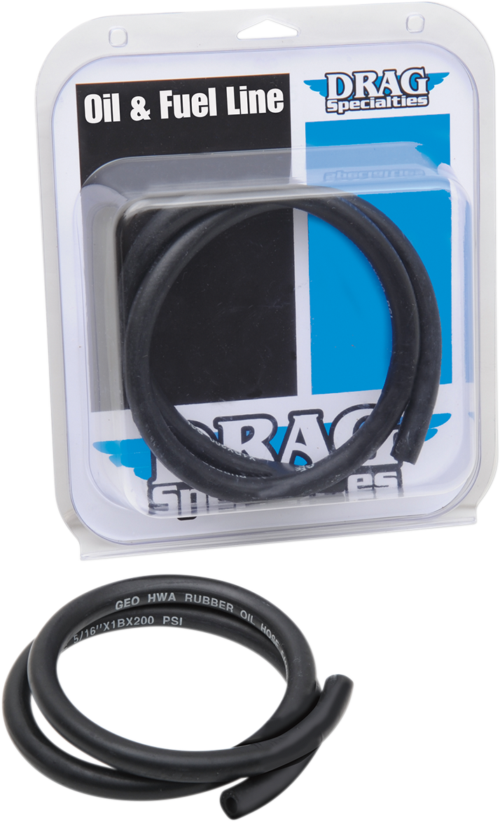 DRAG SPECIALTIES Fuel/Oil Line - 5/16" - 3' DFH-5163
