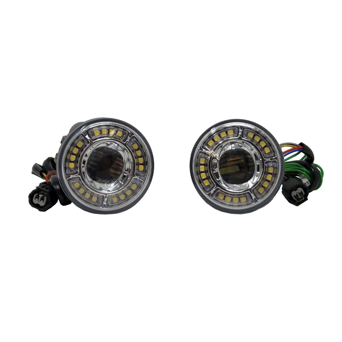 Led Fog Light Kit Multifunction+Drl Hon