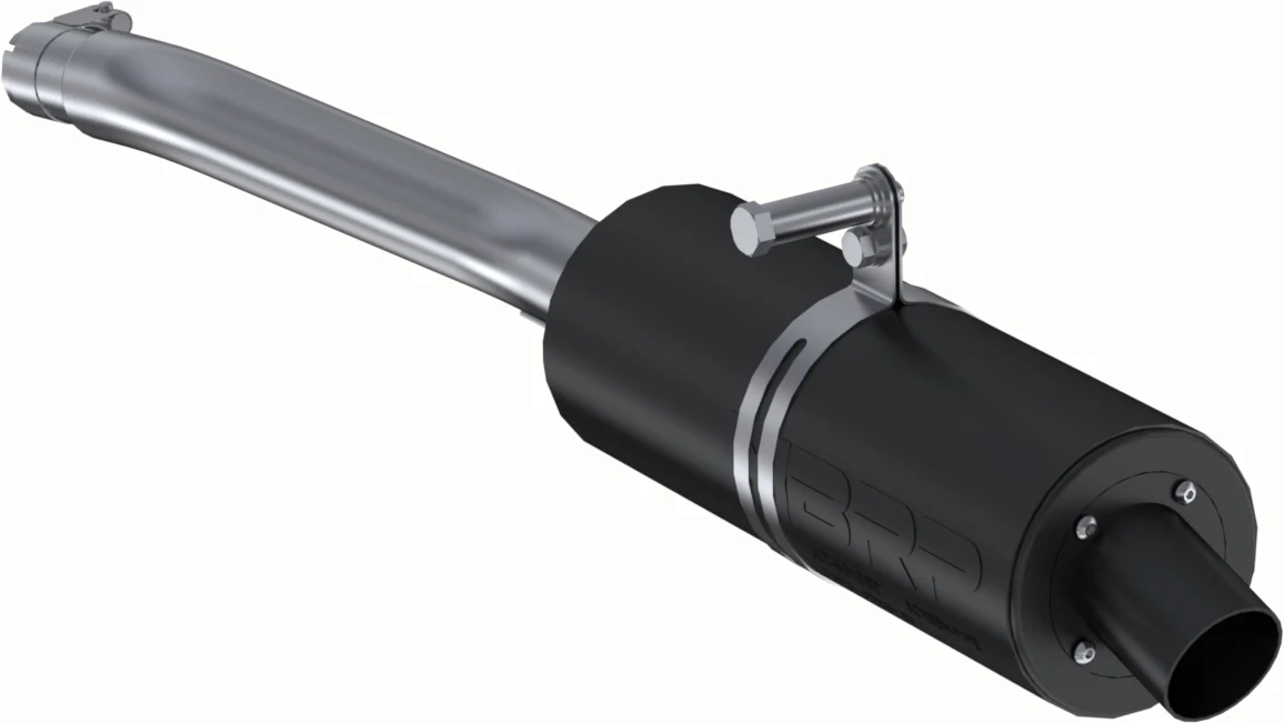 Single Slip On System W/ 4.25" Sport Muffler Blk