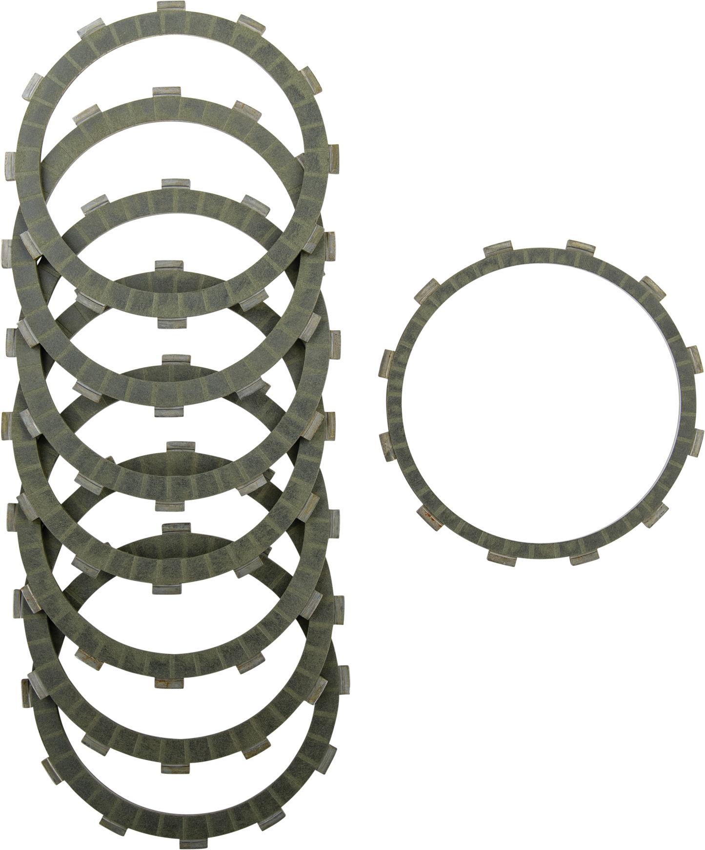 Aramid Clutch Friction Set W/ Hd Diaphram Spring Indian