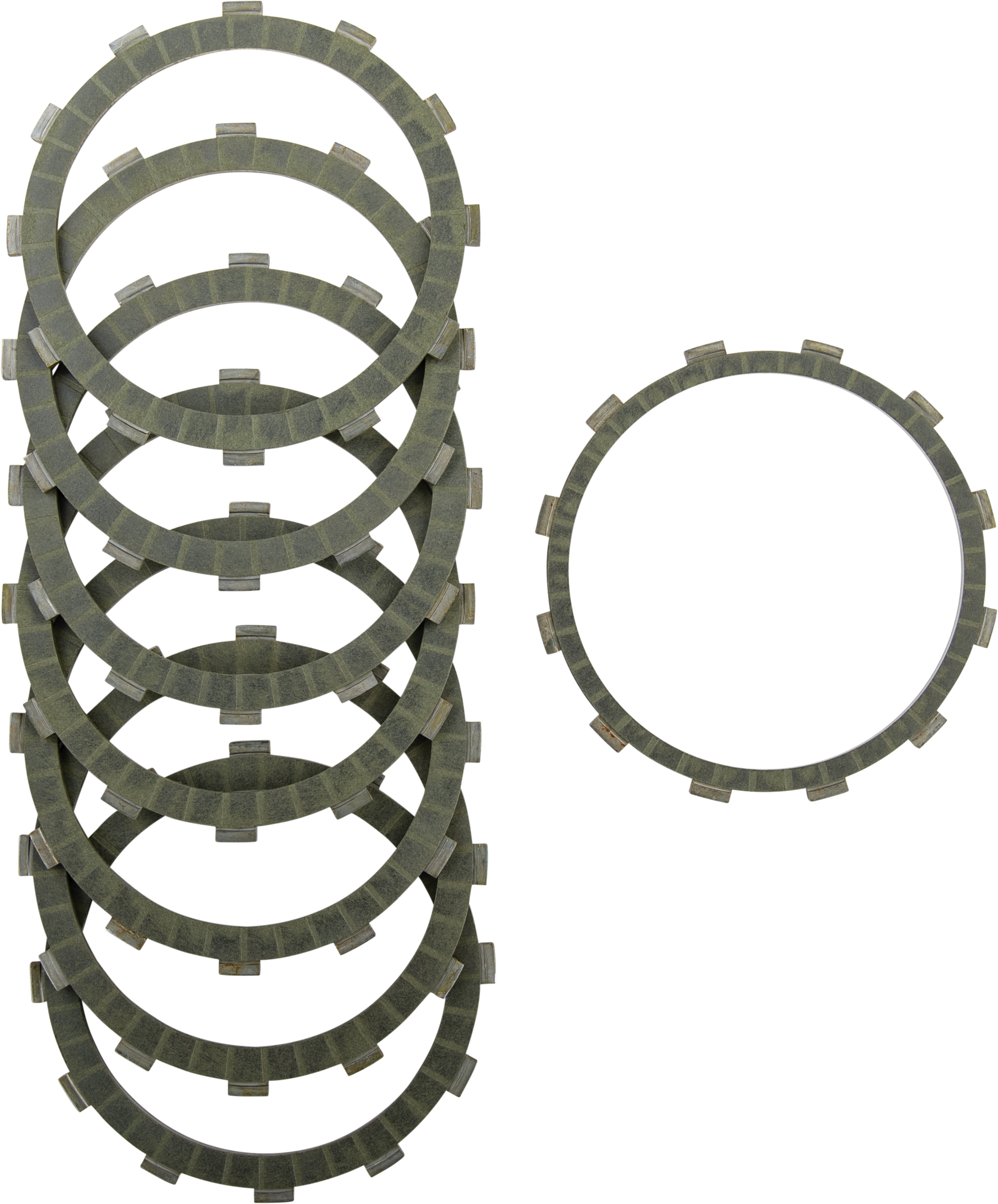 Aramid Clutch Friction Set W/ Hd Diaphram Spring Indian