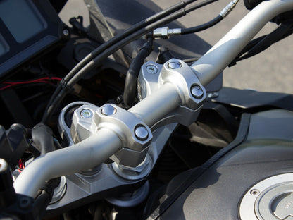 Handlebar Risers Silver Yam