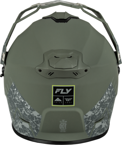 Fly Trekker Granite Helmet Matte Sage/Grey Xs
