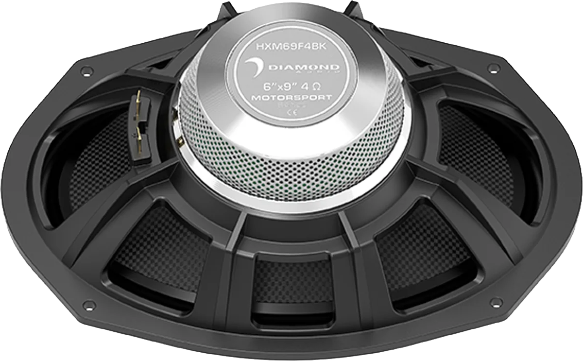 6x9" Hxm Black Speaker Set 300w Co Axial