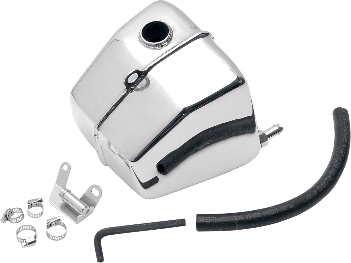 DRAG SPECIALTIES Oil Tank - Chrome - FXR 11370