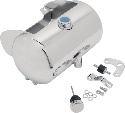 DRAG SPECIALTIES Custom Oil Tank - Center Fill - Softail 241306