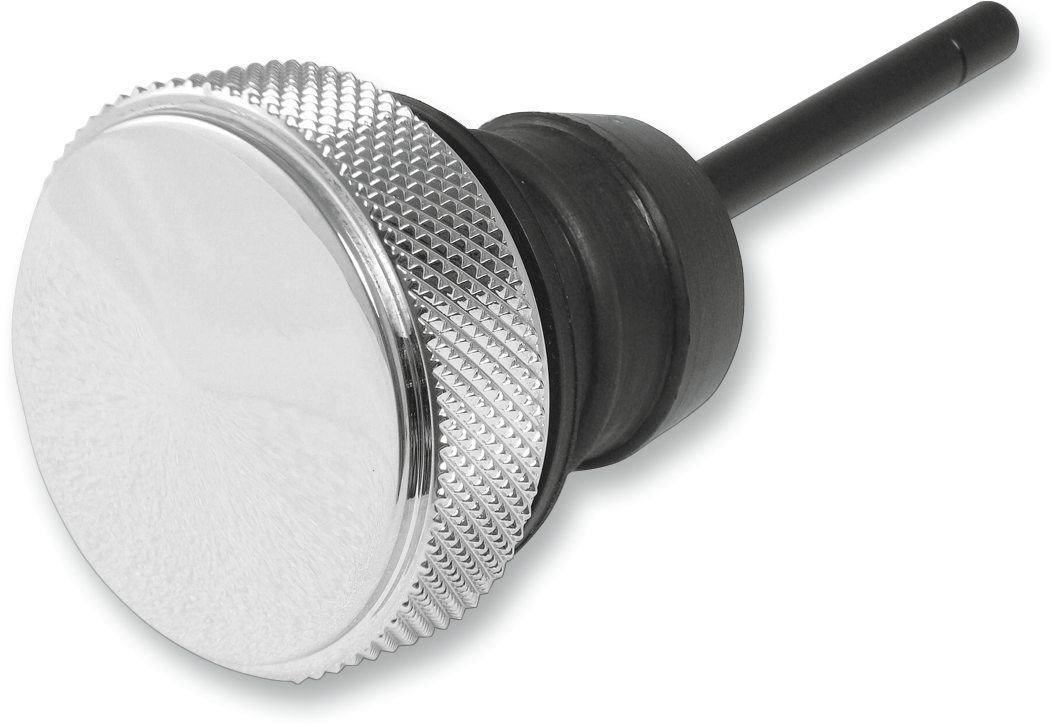 DRAG SPECIALTIES Custom Oil Dipstick - Peaked - Chrome - Softail 63187E