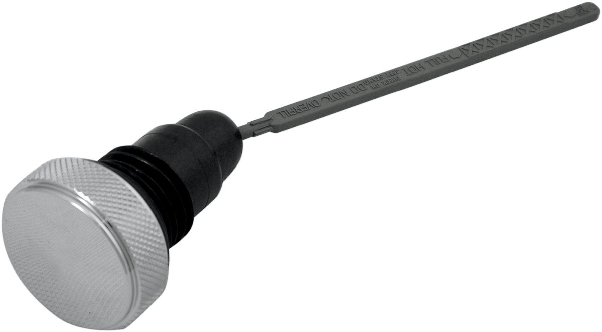 DRAG SPECIALTIES Custom Oil Dipstick - Peaked - Chrome - Dyna 63187G