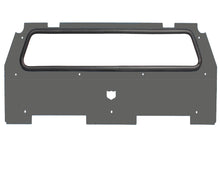 Rear Windshield Titanium Matte Metallic