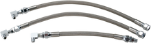 DRAG SPECIALTIES Oil Line Kit - Stainless Steel - Dyna 606100