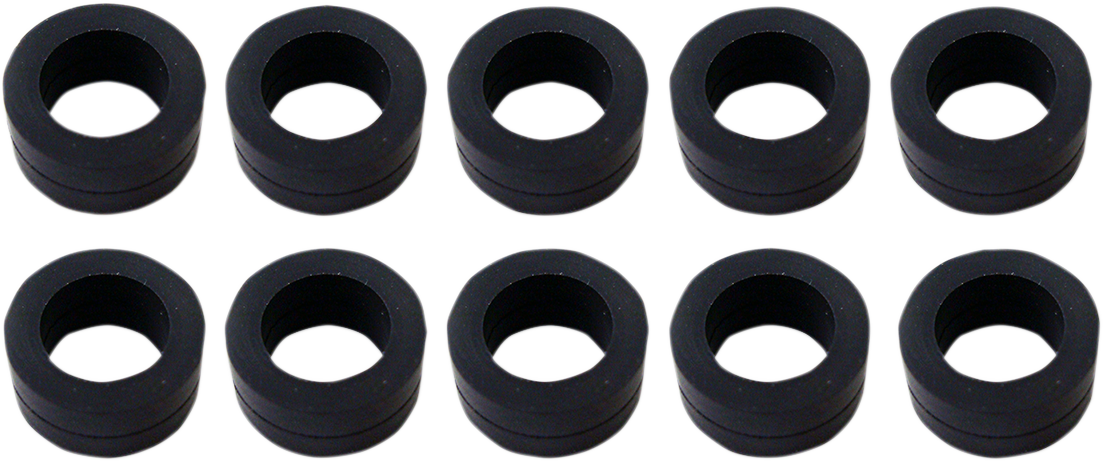 DRAG SPECIALTIES Oil Fitting Seals - 10-Pack 74913