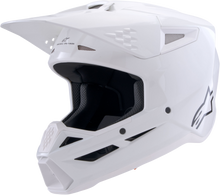 Sm3 Solid Helmet White Glossy Xl