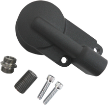 DRAG SPECIALTIES Oil Filter Mount - Black 74900W