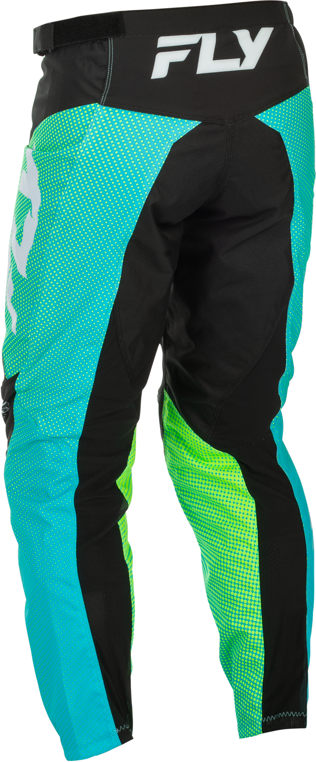 F 16 Pants Aqua/Black/White Sz 28