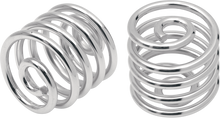 DRAG SPECIALTIES Seat Springs - Chrome - 2" 28-6113